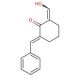 (3E)-2-hydroxy-3-(phenylmethylidene)cyclohex-1-ene-1-carbaldehyde - chemical structure image