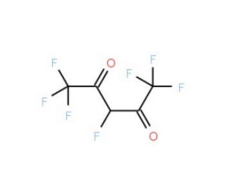 3H-Perfluoropentane-2,4-dione (CAS 77968-17-3) - chemical structure image