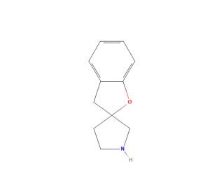 3H-spiro(1-benzofuran-2,3&prime;-pyrrolidine) (CAS 71916-78-4) - chemical structure image