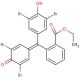 3′,3",5′,5"-Tetrabromophenolphthalein ethyl ester (CAS 1176-74-5) - chemical structure image