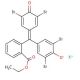 3′,3′′,5′,5′′-Tetrabromophenolphthalein ethyl ester potassium salt 的分子结构, CAS编号: 62637-91-6 3′,3′′,5′,5′′-Tetrabromophenolphthalein ethyl ester potassium salt (CAS 62637-91-6) - chemical structure image