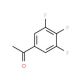 3′,4′,5′-Trifluoroacetophenone (CAS 220141-73-1) - chemical structure image