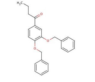 3&prime;,4&prime;-Dibenzyloxy-1-phenyl-2-butanone (CAS 24538-59-8) - chemical structure image