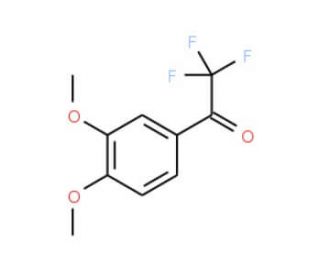 3&prime;,4&prime;-Dimethoxy-2,2,2-trifluoroacetophenone (CAS 300374-83-8) - chemical structure image