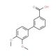 3′,4′-Dimethoxy-biphenyl-3-carboxylic acid (CAS 676348-31-5) - chemical structure image