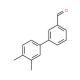3′,4′-Dimethyl-biphenyl-3-carbaldehyde (CAS 343604-07-9) - chemical structure image