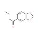 3′,4′-(Methylenedioxy)butyrophenone (CAS 63740-97-6) - chemical structure image
