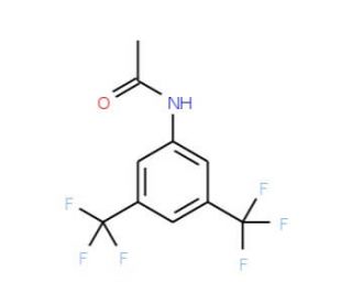 3&prime;,5&prime;-Bis(trifluoromethyl)acetanilide (CAS 16143-84-3) - chemical structure image