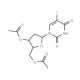 3′,5′-Di-O-acetyl-2′-deoxy-5-fluorouridine (CAS 110522-47-9) - chemical structure image