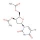 3′, 5′-Di-O-acetyl-5-bromo-2′-deoxyuridine (CAS 6161-23-5) - chemical structure image