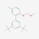 3′,5′-di-tert-butyl-2-(methoxymethoxy)-5-methylbiphenyl - chemical structure image