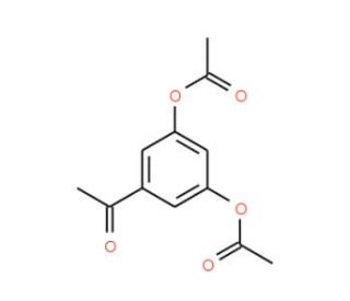 3&prime;,5&prime;-Diacetyloxyacetophenone (CAS 35086-59-0) - chemical structure image