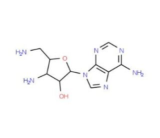 3&prime;,5&prime;-Diamino-3&prime;,5&prime;-dideoxyadenosine (CAS 67313-23-9) - chemical structure image
