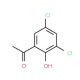 3′,5′-Dichloro-2′-hydroxyacetophenone (CAS 3321-92-4) - chemical structure image