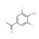 3′,5′-Difluoro-4′-hydroxyacetophenone (CAS 133186-55-7) - chemical structure image
