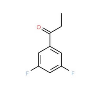 3&prime;,5&prime;-Difluoropropiophenone (CAS 135306-45-5) - chemical structure image