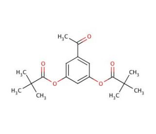 3&prime;,5&prime;-Dipivaloxyacetophenone (CAS 406919-44-6) - chemical structure image