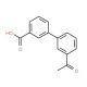 3′-Acetyl-biphenyl-3-carboxylic acid (CAS 728918-66-9) - chemical structure image