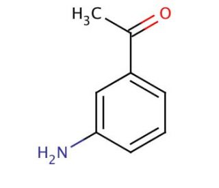 3&prime;-Aminoacetophenone (CAS 99-03-6) - chemical structure image