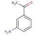 3′-Aminoacetophenone (CAS 99-03-6) - chemical structure image