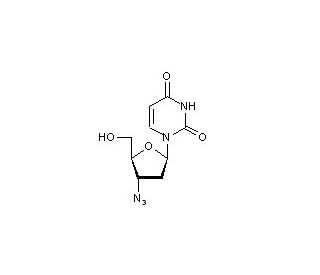3&prime;-Azido-2&prime;,3&prime;-dideoxyuridine (CAS 84472-85-5) - chemical structure image