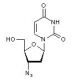 3′-Azido-2′,3′-dideoxyuridine (CAS 84472-85-5) - chemical structure image