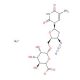3′-Azido-3′-deoxythymidine β-D-glucuronide sodium salt (CAS 133525-01-6) - chemical structure image