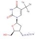 3'-Azido-3'-deoxythymidine, Methyl-d3 的分子结构 3′-Azido-3′-deoxythymidine, Methyl-d3 - chemical structure image