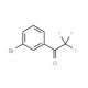 3′-Bromo-2,2,2-trifluoroacetophenone (CAS 655-26-5) - chemical structure image