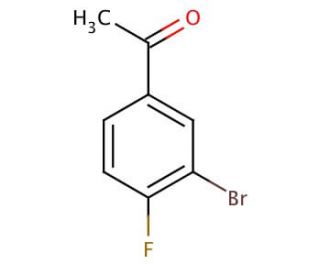 3&prime;-Bromo-4&prime;-fluoroacetophenone (CAS 1007-15-4) - chemical structure image