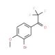 3′-Bromo-4′-methoxy-2,2,2-trifluoroacetophenone - chemical structure image