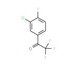 3&prime;-Chloro-2,2,2,4&prime;-tetrafluoroacetophenone (CAS 845823-05-4) - chemical structure image