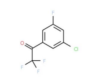 3&prime;-Chloro-2,2,2,5&prime;-tetrafluoroacetophenone (CAS 845823-07-6) - chemical structure image