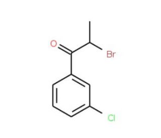 3&prime;-Chloro-2-bromopropiophenone (CAS 34911-51-8) - chemical structure image