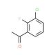 3′-Chloro-2′-fluoroacetophenone (CAS 161957-59-1) - chemical structure image
