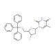 3′-Chloro-3′-deoxy-5′-O-tritylthymidine (CAS 34627-62-8) - chemical structure image