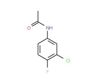3&prime;-Chloro-4&prime;-fluoroacetanilide (CAS 877-90-7) - chemical structure image