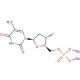 3'-Deoxy-3'-fluorothymidine-5'-monophosphate Disodium Salt 的分子结构 3′-Deoxy-3′-fluorothymidine-5′-monophosphate Disodium Salt - chemical structure image