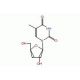 3′-Deoxy-5-methyluridine (CAS 7084-29-9) - chemical structure image
