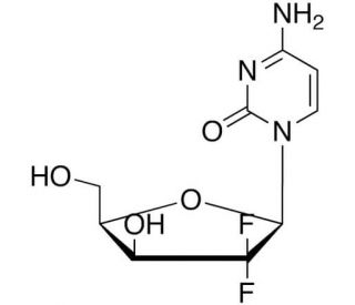 3&prime;-Epi Gemcitabine (Gemcitabine Impurity) (CAS 103882-85-5) - chemical structure image