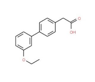 (3&prime;-Ethoxy-biphenyl-4-yl)-acetic acid - chemical structure image