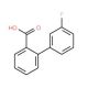 3′-Fluoro-[1,1′-biphenyl]-2-carboxylic acid (CAS 2094-03-3) - chemical structure image