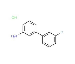 3&prime;-Fluoro-[1,1&prime;-biphenyl]-3-amine hydrochloride (CAS 1210215-22-7) - chemical structure image