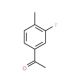 3′-Fluoro-4′-methylacetophenone (CAS 42444-14-4) - chemical structure image