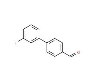 3&prime;-Fluoro-biphenyl-4-carbaldehyde - chemical structure image