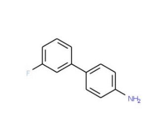 3&prime;-Fluoro-biphenyl-4-ylamine (CAS 5728-66-5) - chemical structure image