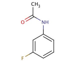 3&prime;-Fluoroacetanilide (CAS 351-28-0) - chemical structure image