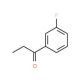 3′-Fluoropropiophenone (CAS 455-67-4) - chemical structure image