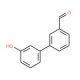3′-Hydroxy-biphenyl-3-carbaldehyde - chemical structure image