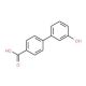 3′-Hydroxy-biphenyl-4-carboxylic acid (CAS 220950-35-6) - chemical structure image